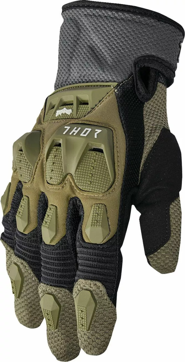 THOR GLOVE TERRAIN Army/Carbone XL 3330-8253