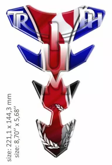 Tank pad Onedesign Slim Triumph CGEXS61P