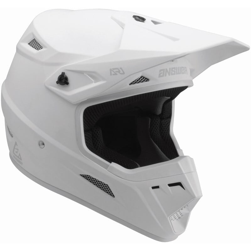 Risposta Barn Cross MC Helmet AR1 Solid White