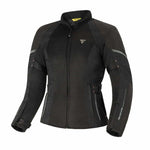 Shima Lady Textile MC Jacket Jet Black