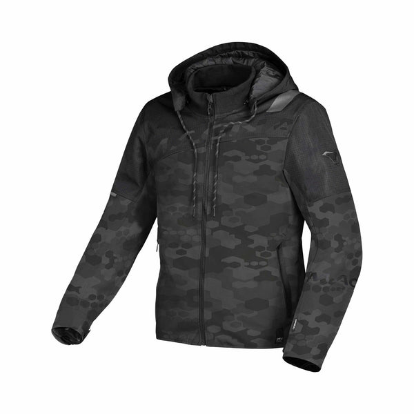 Macna Textile Mc-Jacket Racoon Black /Camo 