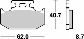 MOTO MASTER BRAKE PAD NITRO 092221