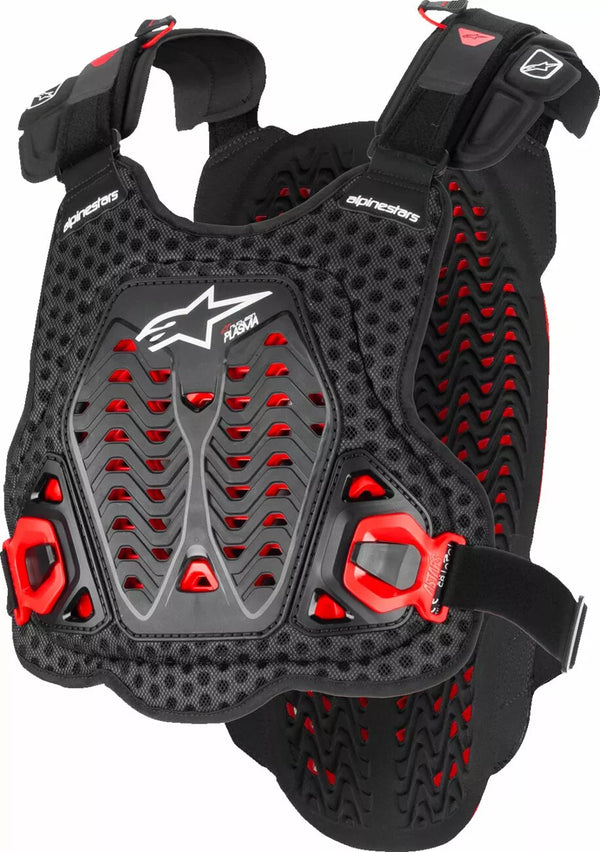 Alpinestars (MX) A-5 PLASMA CHEST PRO BLK/RD/WH 6700825-132-XS/S