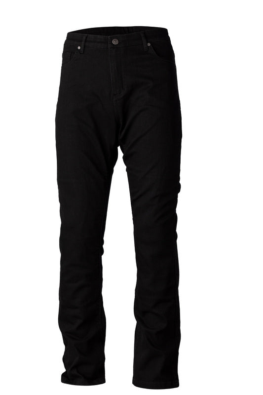 Prima gamba dritta 2 CE Pantaloni tessili con donne rinforzate - dimensioni nere L 103059BLK -14