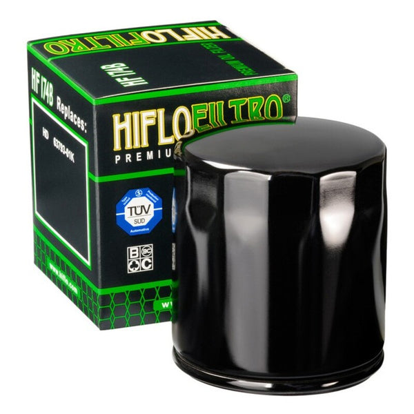 Filtro olio hiflofiltro nero lucido - hf174b hf174b