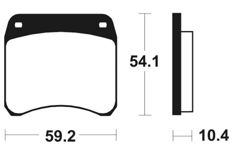 Tecnium Street Organic Brake Cast - MA23 1022430