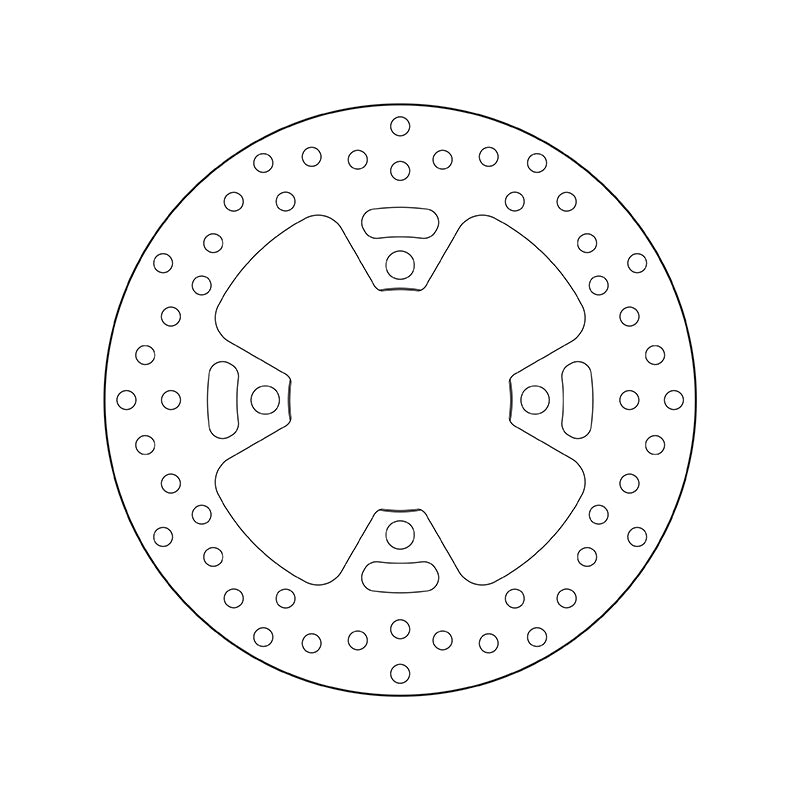 BREMBO Serie Oro Round Fixed Brake Disc 68B407H6