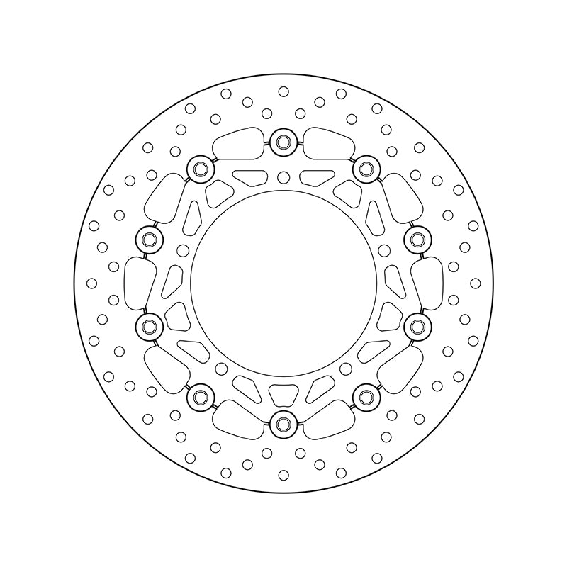 BREMBO Serie Oro Round Floating Brake Disc 78B40831