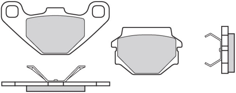 BREMBO Street Carbon Ceramic Brake pads - 07BB0708 07BB0708