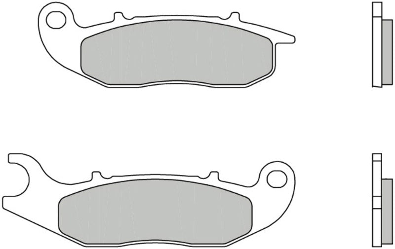 BREMBO Street Carbon Ceramic Brake pads - 07GR03CC 07GR03CC