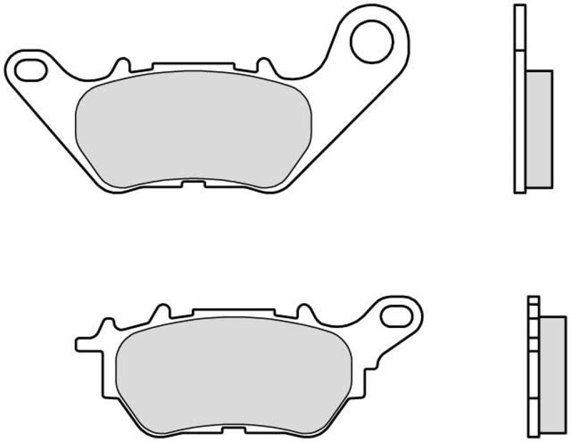 BREMBO Street Carbon Ceramic Brake pads - 07YA53CC 07YA53CC