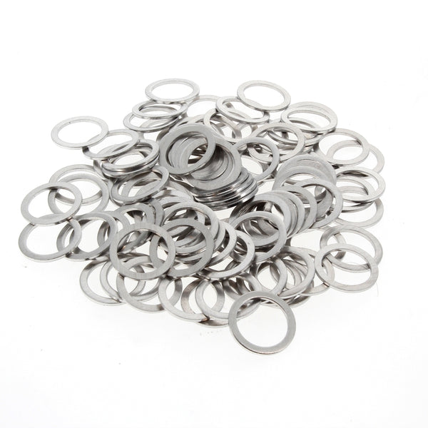Bihr Aluminum Washers 18x24x1.5mm 100 Piecesr180240ga/100