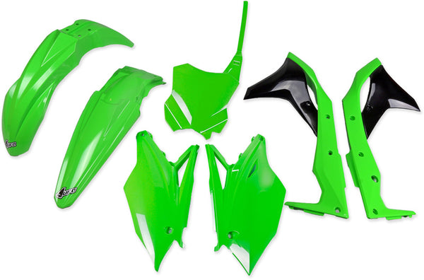 Kit di plastica UFO OEM Color (2020) Kawasaki KX250 Kakit225@999K