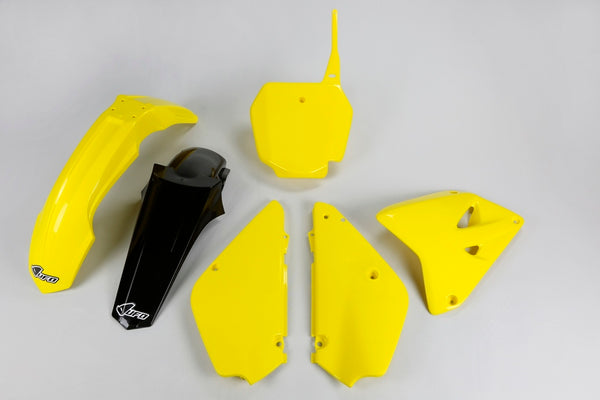 UFO Kit di plastica Restyled OEM Color (2016) Giallo/nero Suzuki RM85 Sukit405K@999D