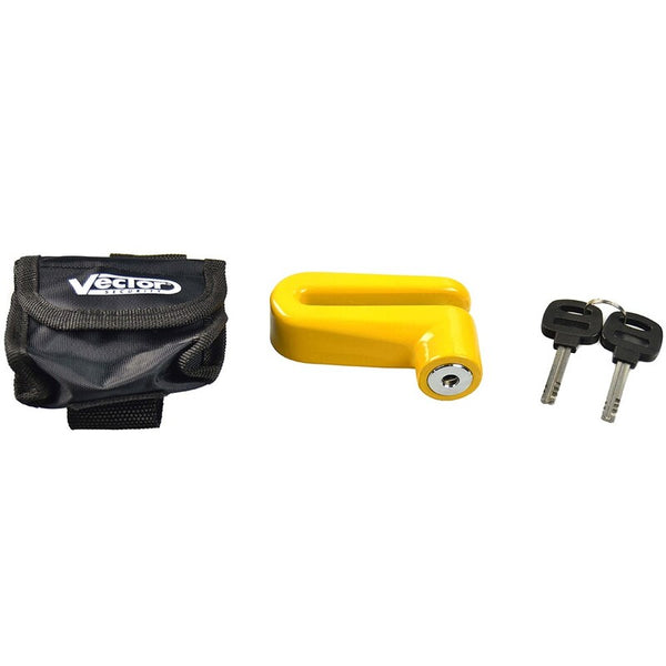 Blocco freno vettoriale mini disco - Ø10mm, giallo