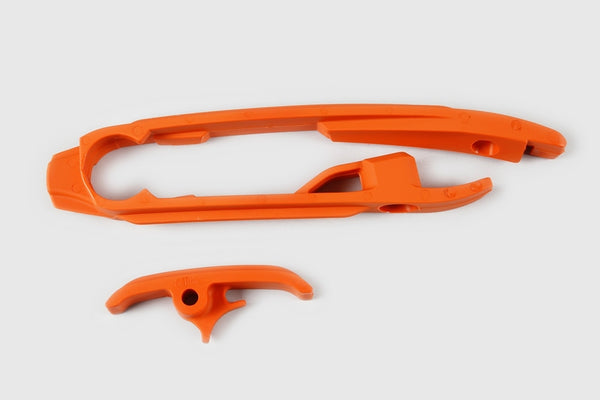 UFO Chain Lider + Protezione a catena inferiore - Orange - KTM (KT04065#127)