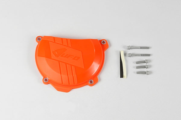 UFO Orange Clutch Cover Protection KTM SX-F/EXC-F 250/350 AC02409