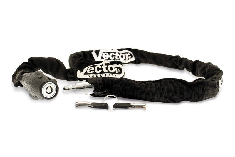 Vector Helmchain+ Lock a catena - Ø5mm / 1,2m 30L -A blocco a catena