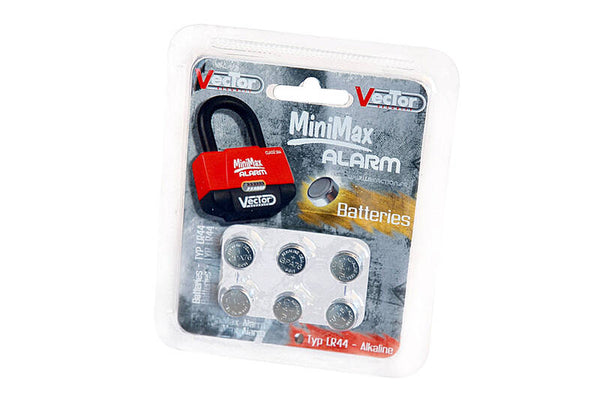 Vector Minimax+ Batterie di allarme - 1.5 V (6 -Pack)