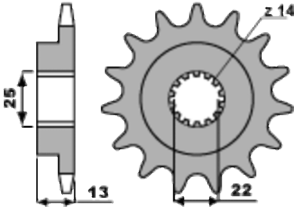 PBR STANDARD ANTERNO FRITTURA 2201 - 525 2201 16 18NC