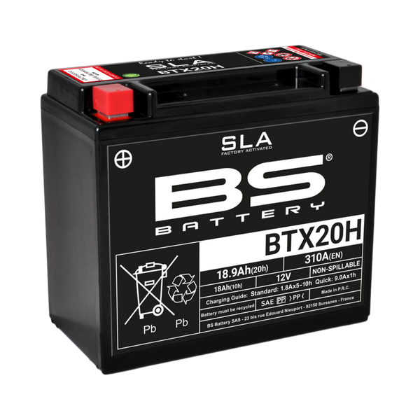 Manutenzione della batteria SLA BS SLA -Free Attivata in fabbrica - BTX20H