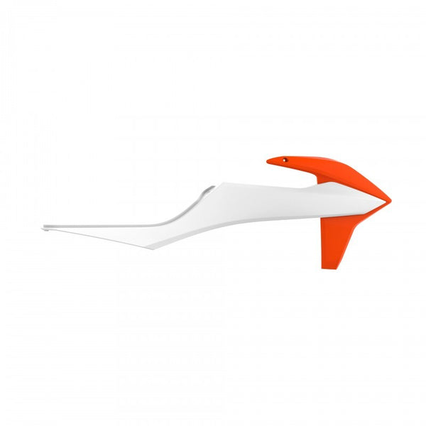 Il radiatore della polizia copre KTM arancione/bianco 8422100009