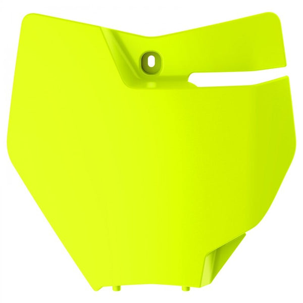 PATENZA NUMERO ANTERIORE PARTE NEON GIALLO KTM 8664900005