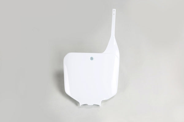 Piastra numero frontale UFO White Honda HO02674#041