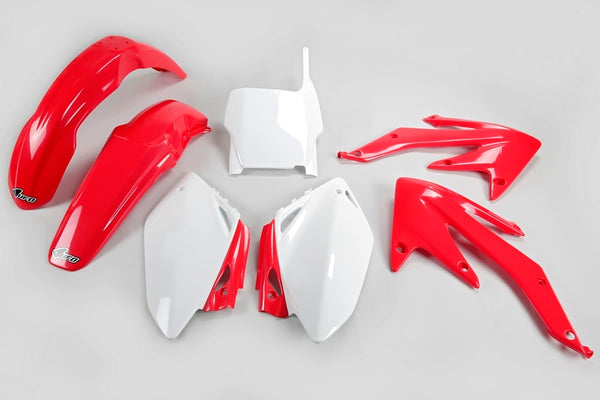 Kit di plastica UFO OEM colore rosso/bianco Honda CRF450R HOKIT108@999
