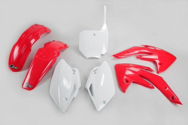 Kit di plastica UFO OEM Colore rosso/bianco Honda CRF150R/150F HOKIT111@999
