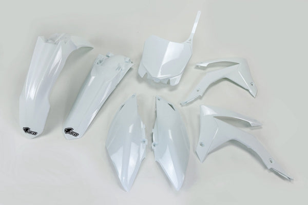 Kit di plastica UFO White Honda CRF250R/CRF450R HOKIT116@041