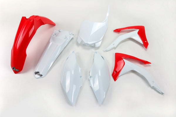 Kit di plastica UFO OEM Colore rosso/bianco Honda CRF250R/450R Hokit116@999