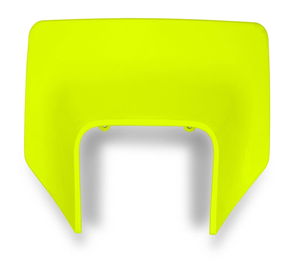 Piastra anteriore UFO Husqvarna Neon Yellow Husqvarna HU03387#DFLU