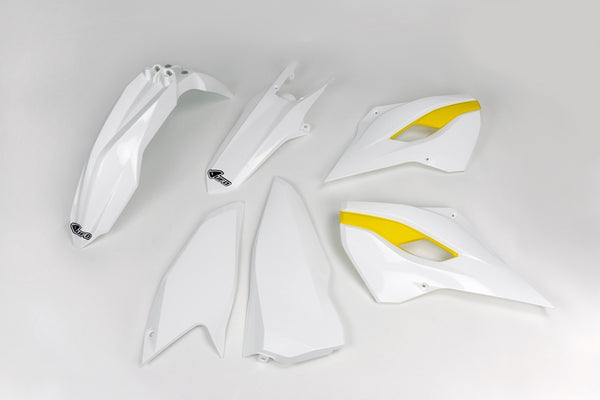 UFO Kit di plastica OEM Color (2015) KhusqVarnatm Hukit615@999 bianco/giallo@999