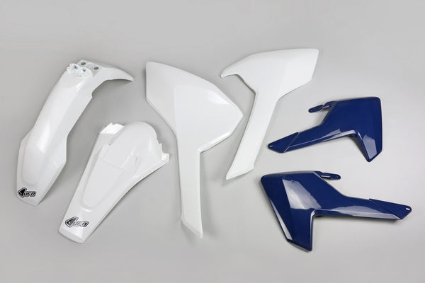 Kit di plastica UFO White Husqvarna OEM 17-18 HUKIT618@999