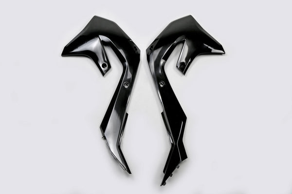UFO Radiator Covers Black Kawasaki KX450 KA04751#001
