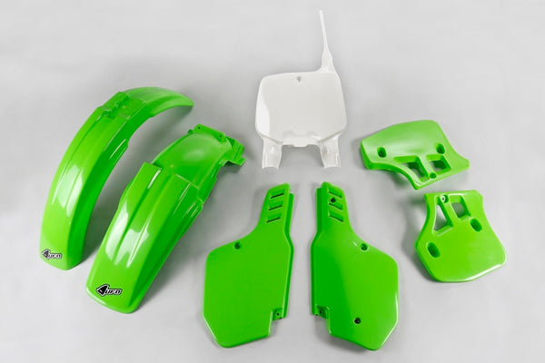 Kit di plastica UFO OEM Color Kawasaki KX500 Kakit186@999