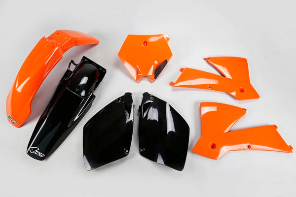 Kit di plastica UFO OEM Colore Orange/Nero KTM KTKIT501B@999