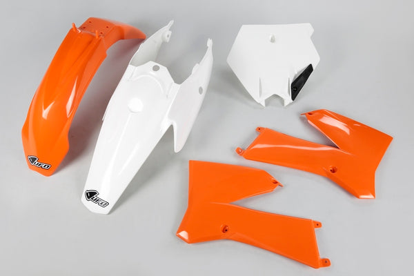 Kit di plastica UFO OEM Colore Orange/Blanc KTM SX85 KTKIT508@999