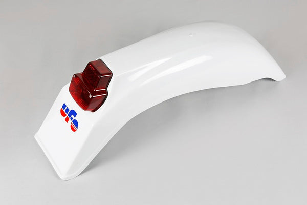 UFO ENDURO REAR Fender + Light White Me08026#w