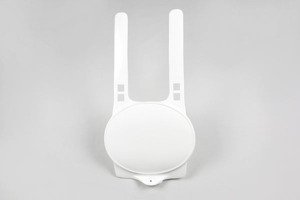 UFO Front Plate Husqvarna White KTM ME08051#W