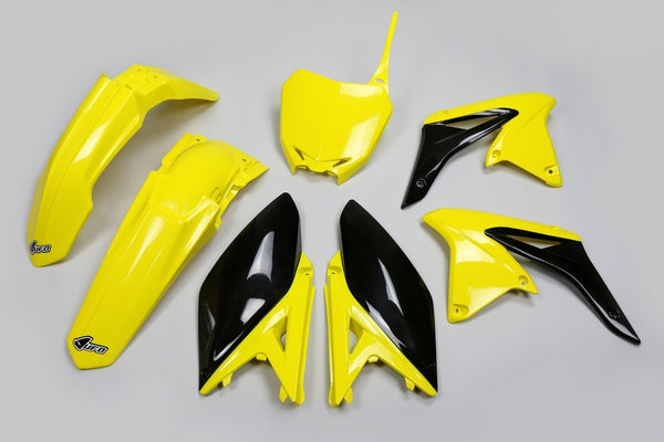 UFO Kit di plastica OEM Color (2017) Giallo/nero Suzuki RM-Z250 Sukit416@999K