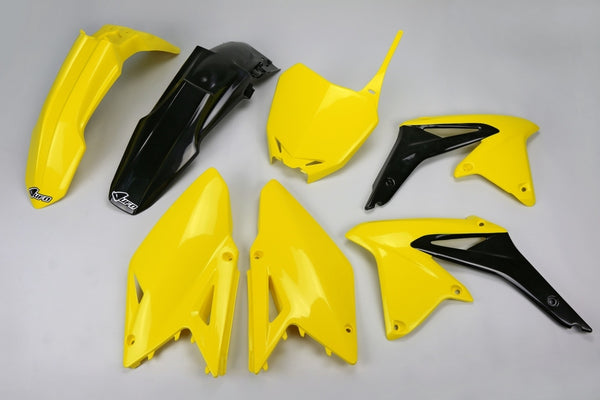 UFO Kit di plastica OEM Color (2014) Giallo/nero Suzuki RM-Z450 Sukit417@999