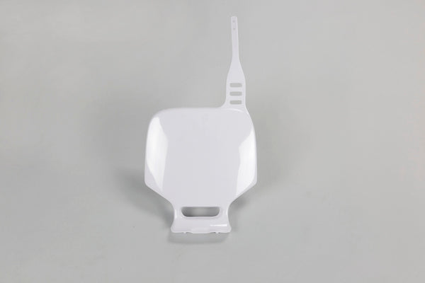 UFO Numero frontale Plate White Yamaha Yz80/85 Ya02874#046