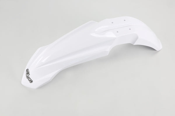 UFO Fender anteriore bianco Yamaha YZ125/250 Ya04833#046