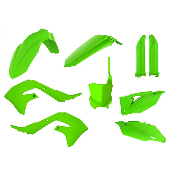 Port Port Plastic Kit di plastica Lime Kawasaki KX450 91025