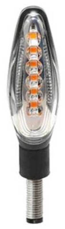 Indicatore a LED Koso Front Sonic By Pair - Black He045201