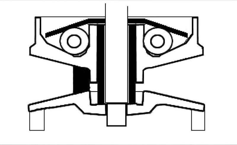 YASUNI Axial 2T Variator - Minarelli 50-90 VAR050MHO00