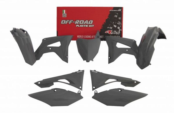 RaceTech Revolution Plastic Kit-Quantum Grey Honda CRF R-Kitcr-GR0-522