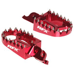 RFX Pro Footrests (rosso) FXFR1010099rd